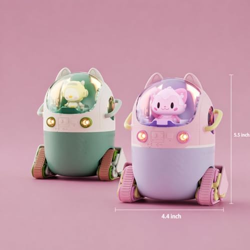 Image of Mini USB Humidifier 220 ml with LED Night Light, Cute Cartoon Doll Humidifier, Ultrasonic Nano Mist Desktop Air Moisturizer for Bedroom, Kids Room, Office Desk, Baby Room, USB Powered
