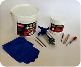 Deccobond Wood Floor Repair Kit, FIX-IT, Drill & Fill