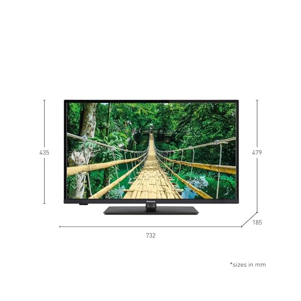 Panasonic TX-32MS490E, 2023 Televisor LED FHD de 32 Pulgadas, Alto Rango Dinámico (HDR), Android TV, Asistente de Google, Chromecast, Bluetooth, Reproductor Multimedia USB, LAN Inalámbrica, Negro - Image 3