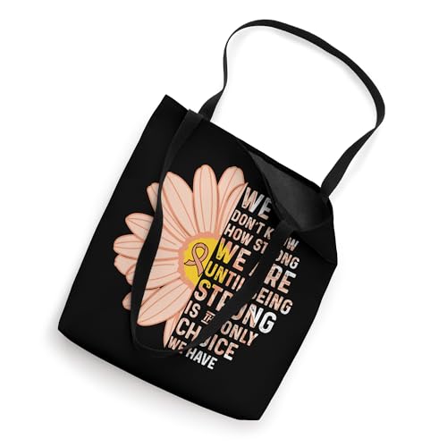 Bolsa tote We are Strong Uterine Cancer Awareness miniatura 2