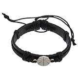 Banda: la banda vintage ofrece un aspecto atemporal y elegante, para cualquier ocasión, pulsera deportiva para hombre, joyería deportiva para hombre