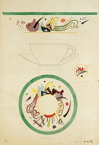 Affiche Kandinsky sur toile pour décoration murale salon