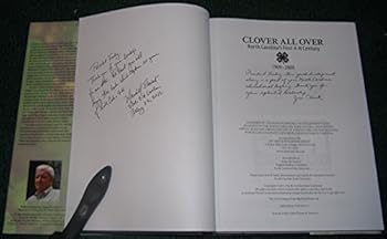 Hardcover Clover All Over - North Carolina's First 4-H Century Book