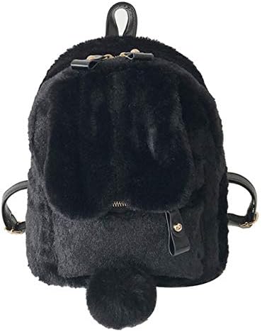 furry backpack purse