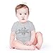AW Fashions Let The Adventure Begin Baby Body suit Newborn Girl Coming Home Outfit Adorable Boy Apparel (6 Months, Sports Grey)