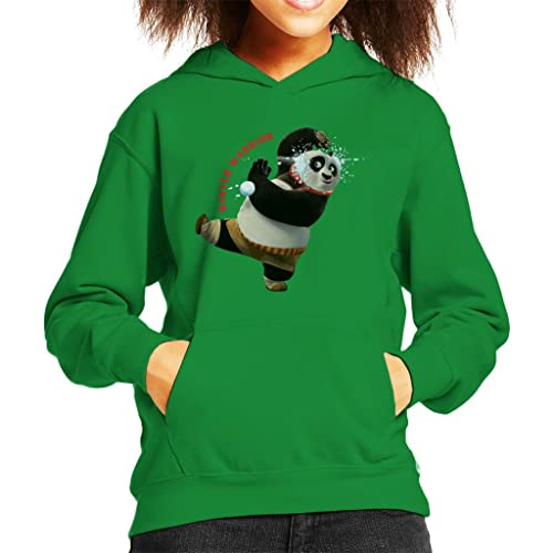 Sweat à capuche Kung Fu Panda enfant pull Noël vêtement hiver