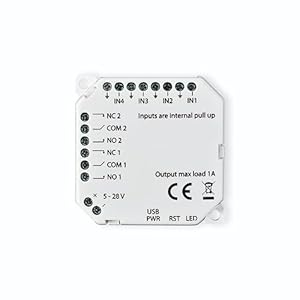 frient Módulo IO | Módulos de entradas/salidas | Módulo de conectividad para sistemas de domótica | Interfaz para dispositivos con cable | Zigbee | Funciona con Homey, Home Assistant y SmartThings
