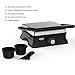 Panini Press Indoor Grill and Gourmet Sandwich Maker, Electric with Nonstick Plates by Chef Buddy