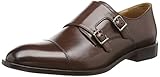 double monk sneaker Obermaterial: Leder Geox Herren U SAYMORE E Slipper, Braun (Ebony C6027), 43 EU