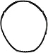 Spal 30130074 16" Fan Shroud Gasket