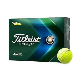 Titleist AVX Bolas DE Golf, Adultos Unisex, Amarillo, Talla única