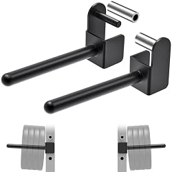 Kipika 2x2 Power Rack Weight Plate Holders - Compatible w…