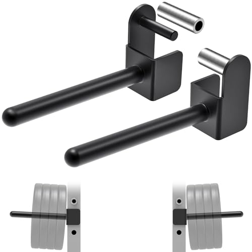 Kipika 2x2 Power Rack Weight Plate Holder - 5/8" or 1" Hole - Set of 2 by Kipika - Used condition - US$31.99
