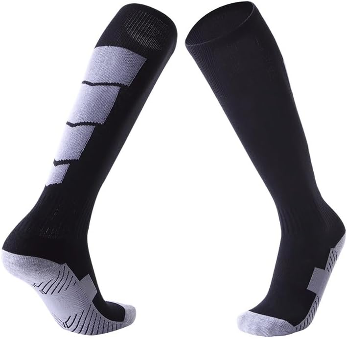 Long Tube Men's Adult Socks Knee High Training Thick Towel for Circulation, Athletic Recovery & Travel