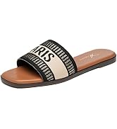 Athlefit Women's Summer Flatform Sandals with Arch Support