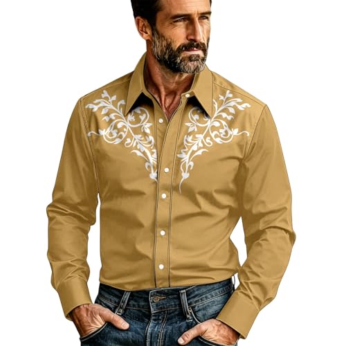Chemise hawaïenne homme sans plis à manches courtes et col stand collar