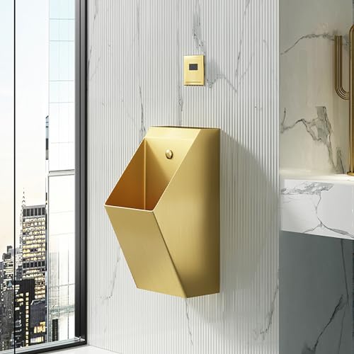 OTQEFTN Urinals for Men Spill Proof, Bar Urinals, Stainless Steel Urinals, Urinals for Men Spill Proof Nighttime, Garage Urinal, Urinals for Men Bathroom, Outdoor Toilet