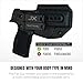 JX Tactical - Original Fat Guy Holster - IWB - Right Hand Draw - Compatible with Sig Sauer P365/P365X w/Monoblock - Optic Ready - Black - Made in U.S.A