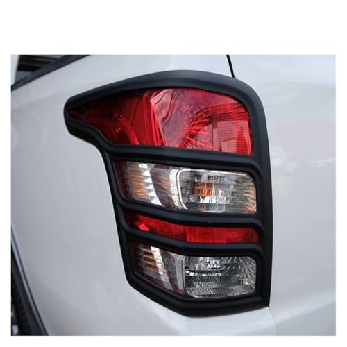 Embellecedor de luz trasera Mitsubishi L200 Triton protector negro mate 5