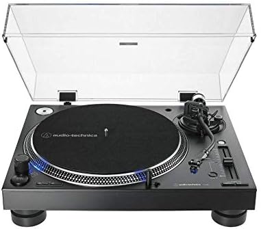 Audio-Technica - AT-LP140XP Professional Direct Drive Manual Turntable - Black