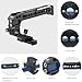 LEFTFOTO Camera Cage Top Handle NATO Rail Standard with 7mm NATO Rail for DLSR Camera Cage,Anti-Off and Quick Release Design.