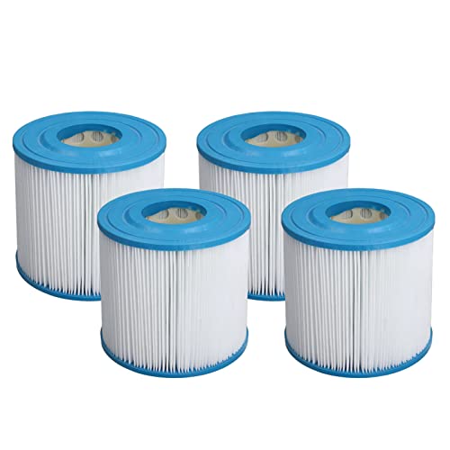 GLOGLOW Nan 4Pcs filtro PP para piscinas y spas miniatura 3