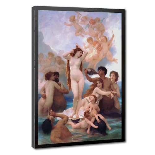 Tableau La naissance de Vénus Bouguereau 50x76 cm décor bureau