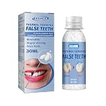 INBOLM False Tooth Moldable False Teeth Fake Teeth Tooth Filling Tooth Filling Kit Permanent Tooth Filler Filling Kit for Teeth Tooth Repair Kit Permanent DIY Moldable Fake Teeth Repair Beads