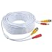 Digipartspower White 150ft BNC Extension Cable for Wisenet 1080P Dome Camera SDC-9443DF