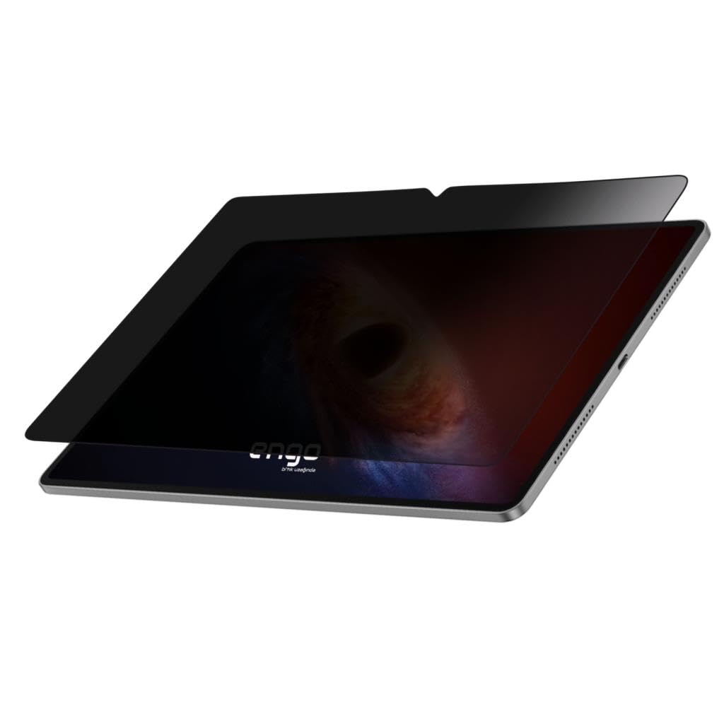 Engo Honor Magicpad 4 12.3 İnç İle Uyumlu Hayalet Ekran Koruyucu, Yandan Görünmeyen Anti-Spy Gizlilik (Privacy) Koruması, 9h Temperli Nano Kırılmaz Esnek Cam, Parlama Ve Parmak İzi Önleyici