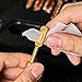 PERWIN Universal Gun Cleaning Kit for All Caliber Pistol Rifle Handgun Shotgun Hunting Cleaning Kit with Brass Rods and Tough Carrying Case, Gun Accessories Gifts for Men