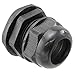 Cable Gland 0.55" ~ 0.98" (14.0mm ~ 24.9mm) Nylon M40x1.5 Black GC1000-F Pack of 10
