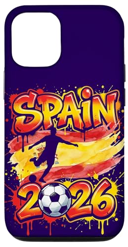 �X�y�C�� ESP 26 �t�@�� �J���t���y�C���g �X�v���b�V���t���b�O �X�}�z�P�[�X iPhone 12/12 Pro �p