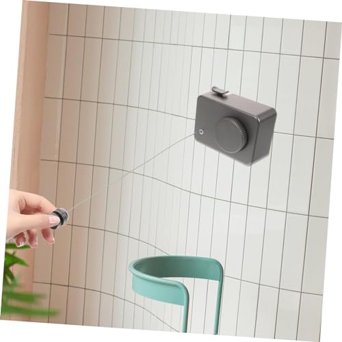DIYEAH Retractable Clothesline Stainless Steel Indoor Drying Line for Laundry Retractable Clothesline Without Drilling for Balcony Bathroom Kitchen Heavy Duty Thick Washing Line for Hangi - Image 3