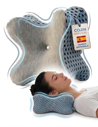 Almohada Cervical Viscoelástica Mariposa