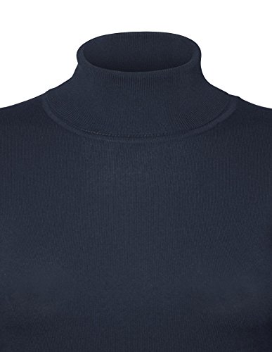 Image of Cielo Womens Solid Basic Stretch Turtleneck Pullover Knit Sweater