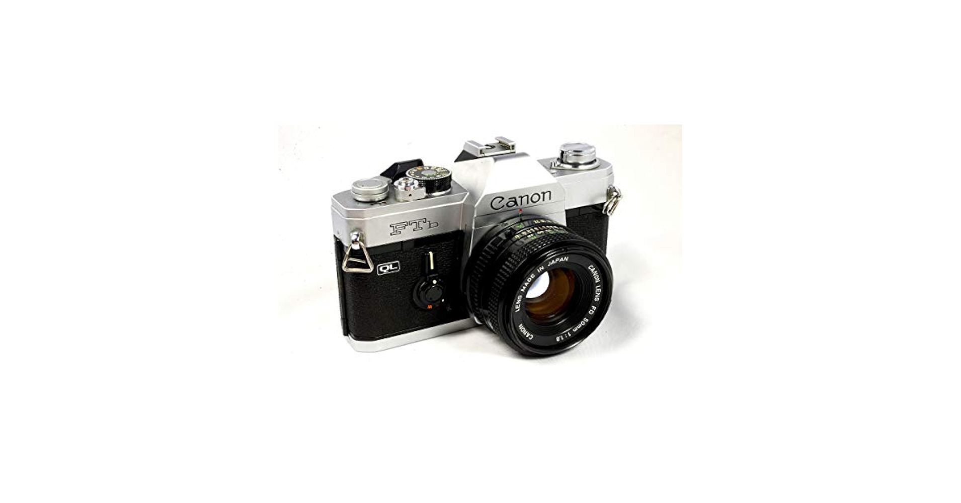 カメラ／Canon  FTb QL  770329 Canon FT B FTb QL 35mm Camera with 50mm 1.8 lens : Amazon.ca