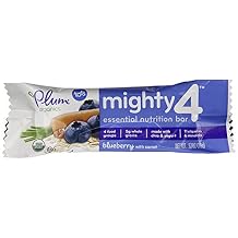 Plum Organics Tots Mighty 4 Bars - Blueberry - 4.02 oz