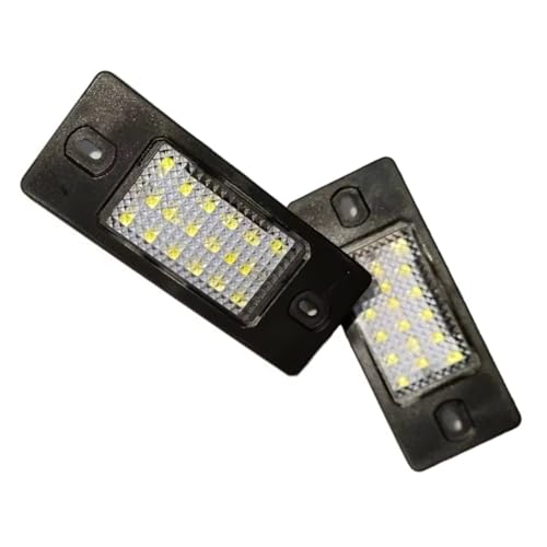 Luces para matrícula de coche con iluminación nítida y antirreflejos para Passat B5 y Tiguan