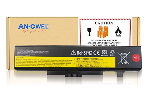 Angwel L11L6F01 Laptop Battery Replacement for Lenovo Y480 Y580 G480 G580 Z480 Z580 [11.1V 5200mAh] Series