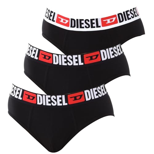 Diesel Men's Umbr-andrethreepack Briefs, E3784-0ddai, S (Pack of 3)