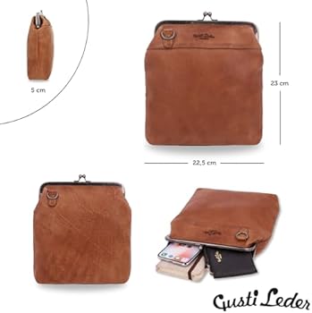 Leather Design - Classic Leren Schoudertas | Gielen Lederwaren Leather Design - Classic Leren Schoudertas | Gielen Lederwaren