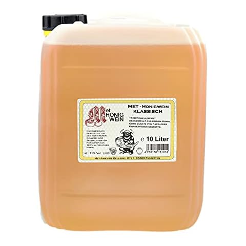 MET Honigwein klassisch lieblich, 10 Liter Kanister (1 x 10 l) Cover