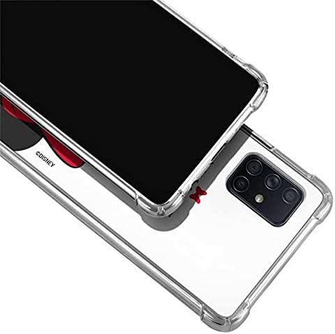 Skinit Clear Phone Case Compatible with Galaxy A71 5G - Officially Licensed Disney Minnie Mouse Design