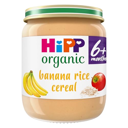 HiPP - HiPP Organic Banana Rice Cereal Baby Food Jar 6+ Months 125g (Pack of 6) - -18%