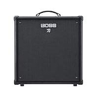Crafted with the breakthrough design philosophy behind the acclaimed Katana guitar amp series, the Katana-110 Bass delivers premium sound and advanced features perfectly tuned for the needs of serious bassists. 110-watt class AB power amp delivers bi...