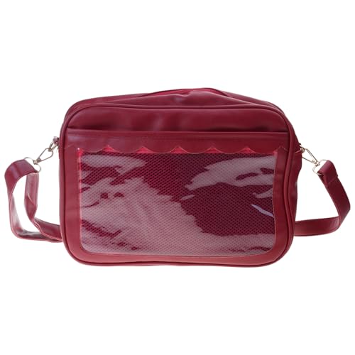 Sac Ita transparent en cuir PU pour lycéennes et cosplay JK style japonais