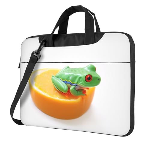 Frog Laptop Bag 13, 14, 15.6 Inch With Shoulder Strap - Ultra-Thin Protective Laptop Carrying Case - Laptop Case Sleeve Slim Briefcase Messenger Bag Frog Laptop Bag 13, 14, 15.6 Inch With Shoulder Strap - Ultra-Thin Protective Laptop Carrying Case - Laptop Case Sleeve Slim Briefcase Messenger Bag
