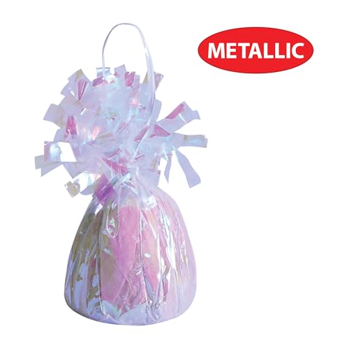 Beistle Wrapped Balloon Weight – 6 Pack, Opalescent Balloon Centerpiece and Bouquet Holders, Party Decoration Accessories and Event Décor for Birthdays, Weddings and Graduation Parties, 6 Oz by Beistle - Used condition - Image 3