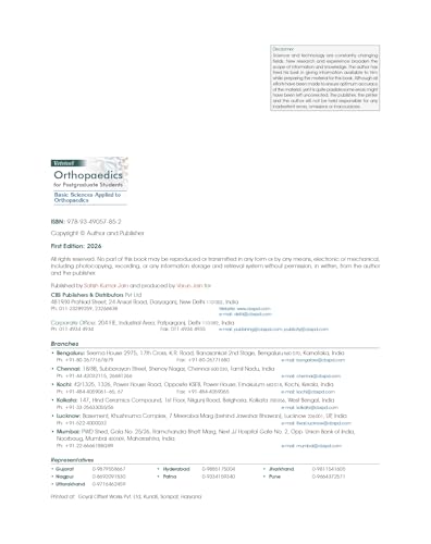 Image of Vetrivel Orthopaedics for Postgraduate Students | Basic Sciences Applied to Orthopaedics - 2025